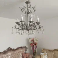 فروش یک جفت لوستر برنز