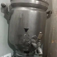 سماور و قفل کهنه و قدیمی