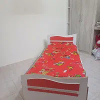 تخت وکمدکودک|تخت و سرویس خواب|گلبهار, شهر جدید گلبهار|دیوار