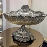 آجیل خوری پایه دار سیلور