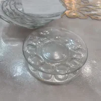 ۶تا میوه خوری ۶تا نعلبکی  وجای نان حصیری|ظروف سرو و پذیرایی|مشهد, همت آباد|دیوار