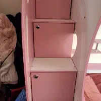 تخت دوطبقه دخترانه|تخت و سرویس خواب|تهران, مقدم|دیوار