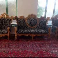 مبل سلطنتی|مبلمان خانگی و میز عسلی|عجب شیر, |دیوار