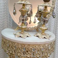 آینه و شمعدان با پایه کنسول|آینه|رشت, منظریه|دیوار