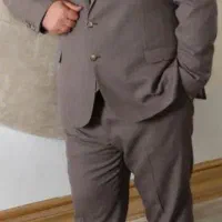 کت شلوار کرال سایز بزرگ خوش قیمت تخفیف دارد