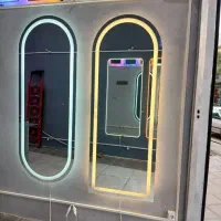 آینه های قدی انتخاب سایز به دلخواه %نورپردازی|آینه|دورود, |دیوار