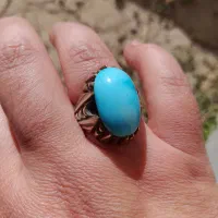 فیروزه نیشابوری درشت بارکاب دست ساز معاوضه هم دارم