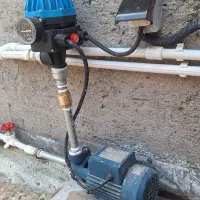 نصب پمپ آب و دستگاه تصفیه آب