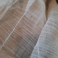 پرده تور شیک نباتی طلایی|پرده، رانر، رومیزی|چالوس, |دیوار