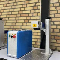 دستگاه حکاکی لیزری فلزات و غیر فلزات/فایبر ۵۰ وات