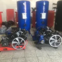 پمپ باد پیستونی ۱۰۰۰ لیتری ( نقد و چکی )|ماشین‌آلات صنعتی|تهران, شهرک استقلال|دیوار