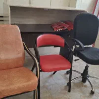 میز ام دی اف صندلی اداری و قفسه