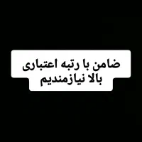 نیازمند به ضامن با رتبه اعتباری بالا