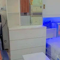 میز آرایش 4کشاب|تخت و سرویس خواب|رامهرمز, |دیوار