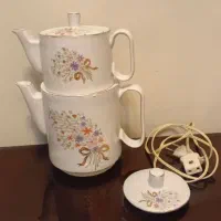 کتری قوری برقی چینی|قوری، کتری، قهوه‌ساز دستی|تهران, قیطریه|دیوار