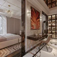 طراحی لوکس زمین ویلااجرا مدرن کلاسیک بازدید رایگان