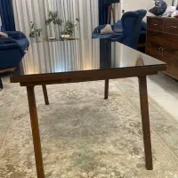 میز ناهارخوری با شیشه