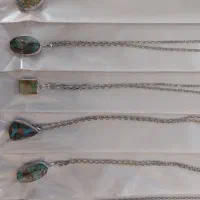 زنجیر و پلاک فیروزه و عقیق|جواهرات|مشهد, فردوسی|دیوار