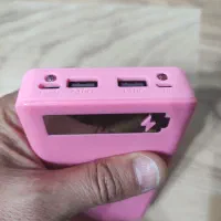 پاور بانک صورتی 20000 باتری قلمی قابل تعویض|لوازم جانبی موبایل و تبلت|مشهد, فدک|دیوار