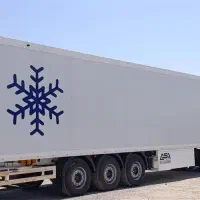 تریلی یخچالی سه محور