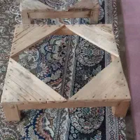 چهارپایه چوبی