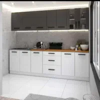 کابینت روکش سفید سوزنی کد 273636|مصالح و تجهیزات ساختمان|کیاشهر, |دیوار