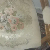 مبل سلطنتی چوب گردو ۹ نفره جنس خوب|مبلمان خانگی و میز عسلی|تایباد, |دیوار