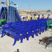 نیمکت پارکی نیمکت فلزی صندلی فلزی نشیمن