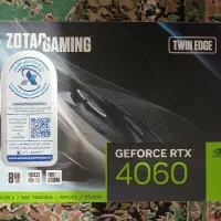 کارت گرافیک ZOTAC 4060 8G Gaming twin edeg|قطعات و لوازم جانبی رایانه|رشت, جهاد|دیوار