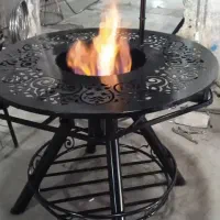 ترکیب چوبی و فلزی ابعاد یک در 2متر|بخاری، هیتر، شومینه|ملارد, |دیوار