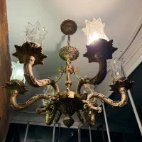 حباب لوستر فقط خباب ها|لوستر و چراغ آویز|تبریز, |دیوار