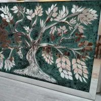 تابلو اینه کاری شده|تابلو، نقاشی، عکس|اردبیل, |دیوار