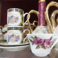 فروش انواع ست قهوه خوری آنتیک|کلکسیون اشیاء عتیقه|بیرجند, |دیوار