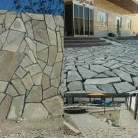 جدول سنگ ورقه ای محوطه سازی|خدمات پیشه و مهارت|اقبالیه, |دیوار