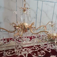 لوستر آویز کریستالی