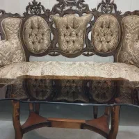 مبلمان ۸ نفره ی استیل|مبلمان خانگی و میز عسلی|بروجرد, |دیوار