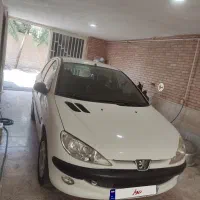 فروش پژو206تیپ2مدل1400رنگ سفید|خودرو سواری و وانت|جهرم, |دیوار