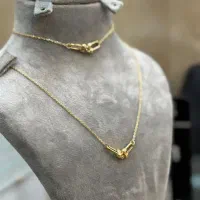 نیم ست تیفانی طلای ۱۸ عیار|جواهرات|شیراز, تندگویان|دیوار