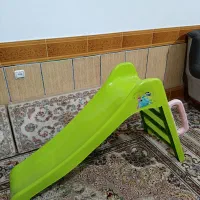 سرسره پلاستیکی سه پله مناسب کودک