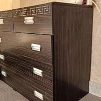 سرویس چوب کامل تخت  خواب ۱۷۰ خوشخواب و دراور|تخت و سرویس خواب|مشهد, شهید بصیر|دیوار