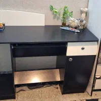 میز تمام ام دی اف تحریر و کامپیوتر بسیارتمیز