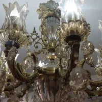 لوستر برنز ۸ شاخه