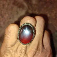 انگشتر نقره ترکمن پلنگی اصل