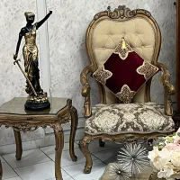 مبلمان استیل مبل سلطنتی مدرن با ناهارخوری در حد نو|مبلمان خانگی و میز عسلی|تهران, شمسآباد|دیوار