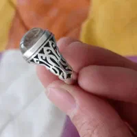 انگشتره نقره دور نجف