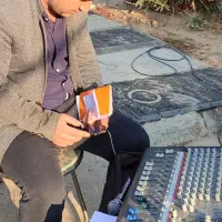 مداحی سر مزار عرفانی و مذهبی