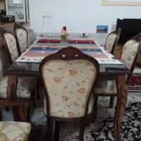 میزنهار خوری تمام چوب راش ۶نفره