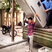 حمل بار واثاثیه منزل ومبلمان اداری با کارگرحرفه ای