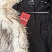 faux fur cot ZARA ژاکت طرح گرگی|لباس|تهران, ایرانشهر|دیوار