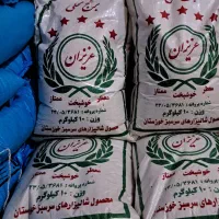 فروش برنج عنبر بو عزیزان کیسه ۱۰ کیلویی